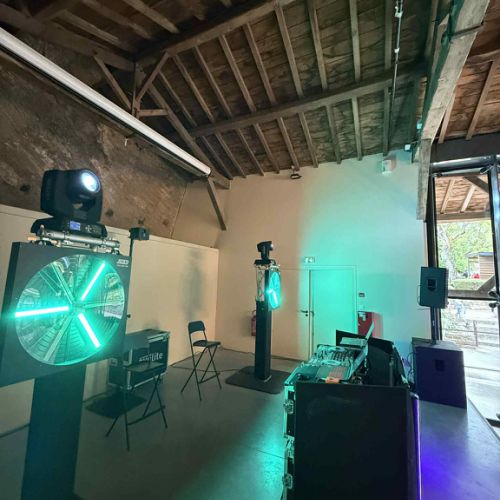 Installation sonorisation en salle