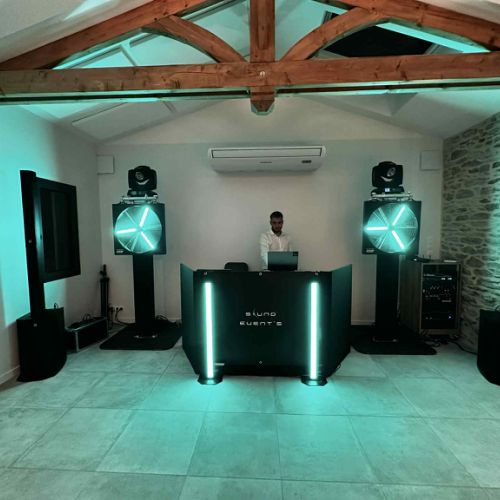Ambiance DJ et mise en lumière